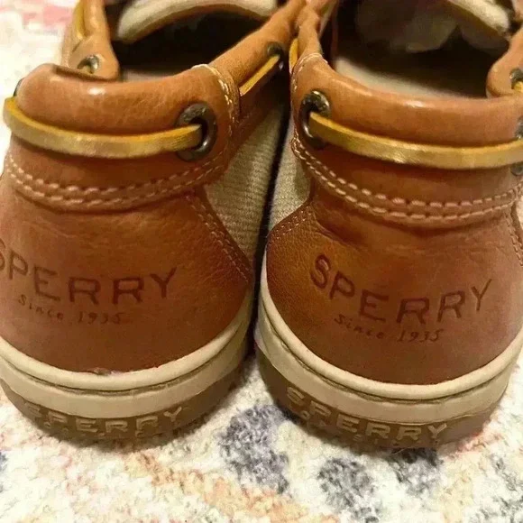 Sperry Dunefish Linen Boat Shoes - Picture 6 of 7